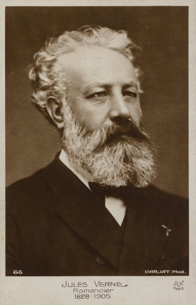 ジュール・ヴェルヌ（1828-1905）、フランスの小説家 作： French Photographer