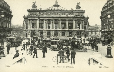 パリ・オペラ座（モノクロ写真 作： French Photographer