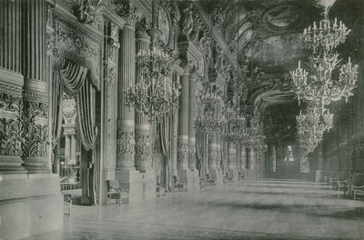 Le Foyer Public de lOpera、オペラのパブリックロビー（グラビア） 作： French Photographer