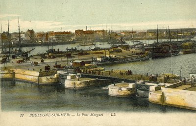 ブーローニュ＝シュル＝メールのマルゲ橋（カラー写真 作： French Photographer