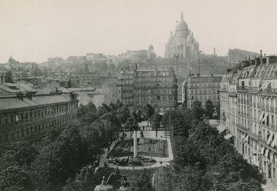 アントワープ広場とサクレクール寺院、アントワープ広場とサクレクール寺院（グラビア） 作： French Photographer