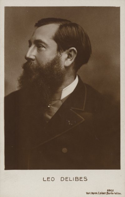 レオ・デリベス、フランスの作曲家（1836-1891） 作： French Photographer