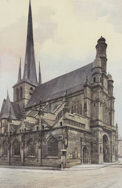 Les Riceys、Church of Ricey-Bas、Ensemble NO 作： French Photographer