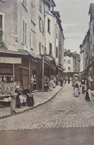 リモージュ、ブシュリー通り（下部） 作： French Photographer