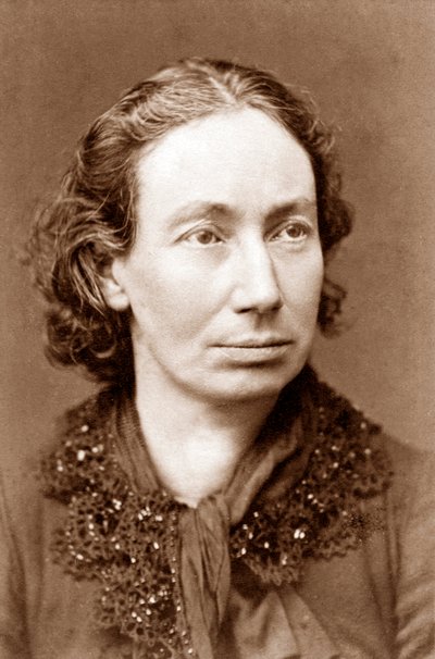 ルイーズ・ミシェル 1870年頃（1833-1905） 1871年のパリ・コミューンに参加したフランスの無政府主義革命家 作： French Photographer
