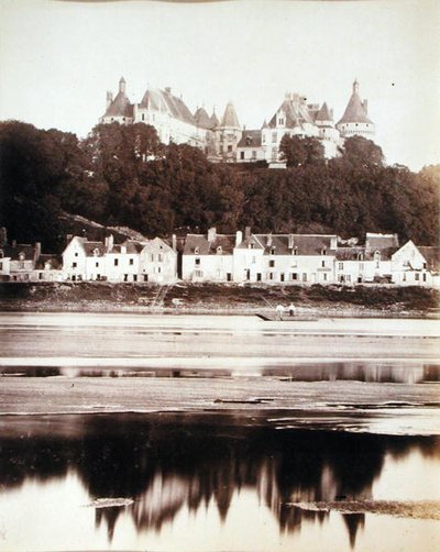 干潮、ロワール渓谷、1880年代から90年代頃（白黒写真） 作： French Photographer