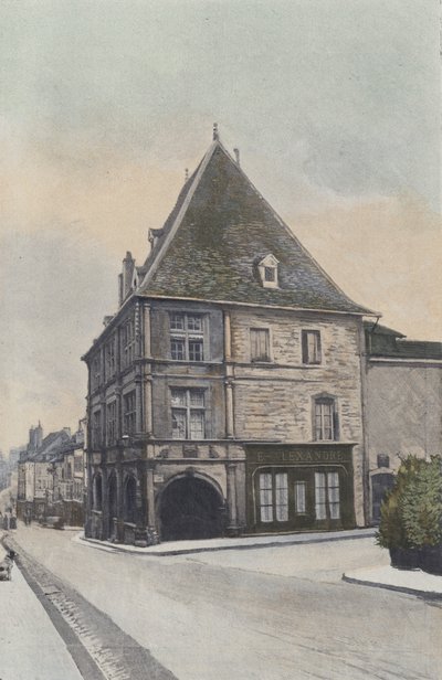 Luxeuil、Maison Francois Premier、またはMaison du Juif 作： French Photographer