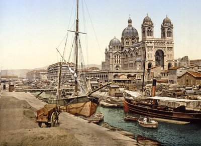 マルセイユ大聖堂、1890〜1900年 作： French Photographer