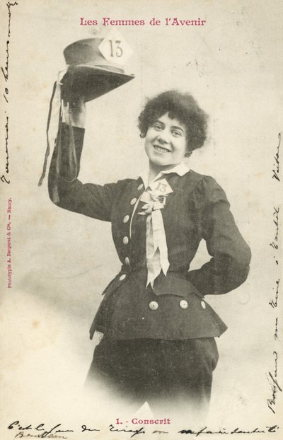 徴兵制、未来の女 作： French Photographer