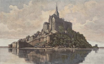 モンサンミッシェル、南東からの眺め 作： French Photographer