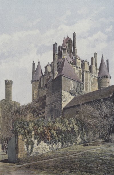 Montmort、Chateau、View NW 作： French Photographer