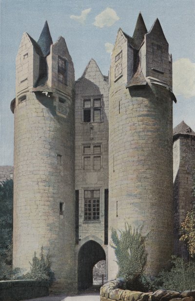 Montreuil-Bellay、Chateau-Vieux、Le grand Chatelet 作： French Photographer