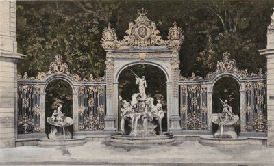 ナンシー、スタニスラス広場、ネプチューンの噴水 作： French Photographer