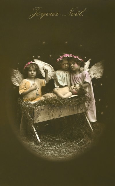 キリスト降誕のクリスマスカード 作： French Photographer