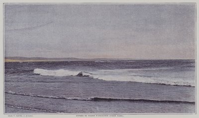 フランス・アルカション湾の北側入口（カラー写真 作： French Photographer