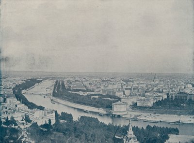 トロカデロからのパリのパノラマ（モノクロ写真 作： French Photographer