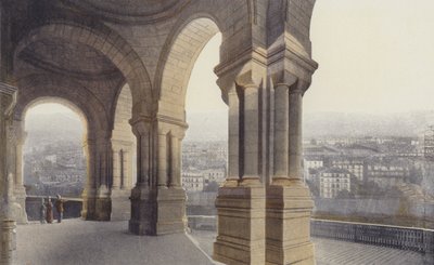 パリ、サクレクール寺院、ポーチ 作： French Photographer
