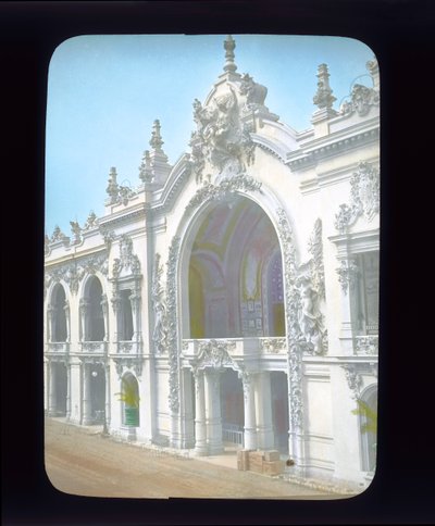 パリ万博：装飾芸術の宮殿、パリ、フランス、1900年（ランタンスライド） 作： French Photographer