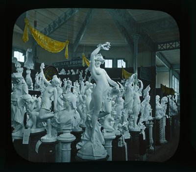 パリ万博：国立製造業宮殿、1900年（ランタンスライド） 作： French Photographer