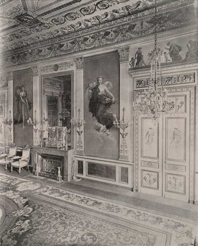 パリドイツ大使館、四季のホール、春（モノクロ写真 作： French Photographer