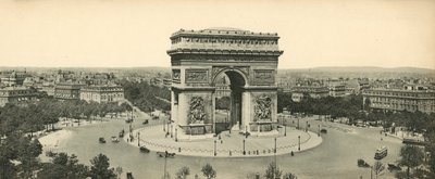 パリ、LArc de Triomphe、無名戦士の墓、エトワール広場、凱旋門？ 作： French Photographer
