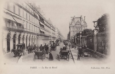 パリ、リヴォリ通り 作： French Photographer