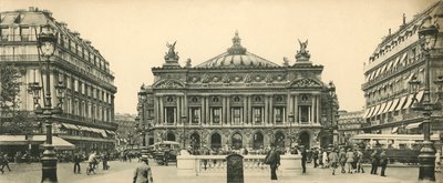 パリ、オペラ劇場と場所、オペラ劇場と場所 作： French Photographer