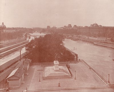 パリ。ポンヌフから西を見る（モノクロ写真 作： French Photographer