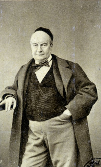 Charles Augustin Sainte Beuve (1804 - 1869) (Sainte-Beuve)のポートレート。作家、ジャーナリスト、文芸批評家として活躍した。 作： French Photographer