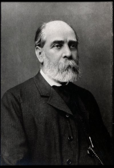 フランスの作家、ヘクトル・マロ（1830-1907）の肖像。 作： French Photographer