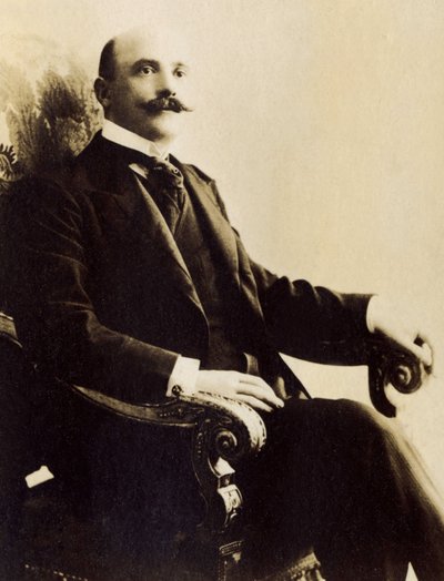 フランスの政治家Joseph Caillaux（1836-1944）の肖像。 作： French Photographer