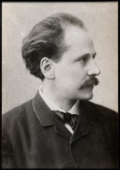 フランスの作曲家ジュールマセネ（1842-1912）の肖像。 作： French Photographer
