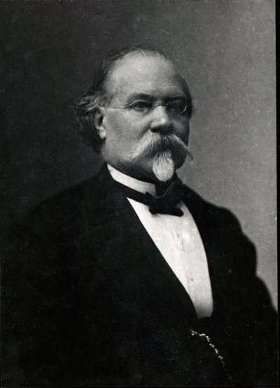 フランスの化学者、ルイジョセフトルースト（1825-1911）の肖像画。 作： French Photographer