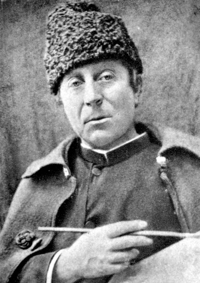ポール・ゴーギャン（1848-1903）フランスの画家、ポスト印象派の肖像、1888年頃。 作： French Photographer
