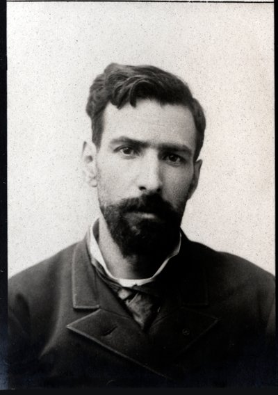 フランコのイタリア人探検家、ブラチのピエトロパオロサヴォルニャン（1852-1905）の肖像。 作： French Photographer