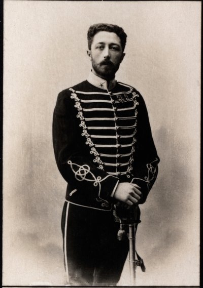 スウェーデンのオイゲン王子（1865-1947）の肖像。 作： French Photographer