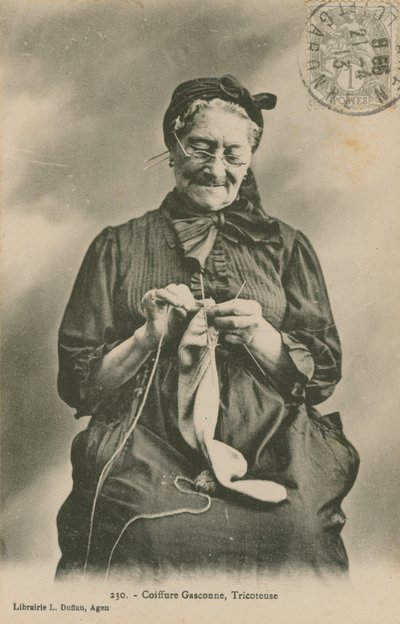1913年に送られた、三毛虫のはがき 作： French Photographer