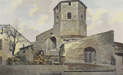 Rieux-Minervois、円形教会 作： French Photographer