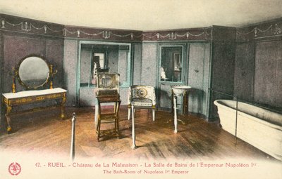 Rueil、Chateau De La Malmaison、ナポレオン1世のバスルーム 作： French Photographer