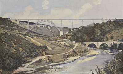 遺跡、Truyere谷の上のガラビット高架橋 作： French Photographer