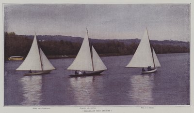 アップストリーム・ダウンウィンドの帆走（カラー写真 作： French Photographer