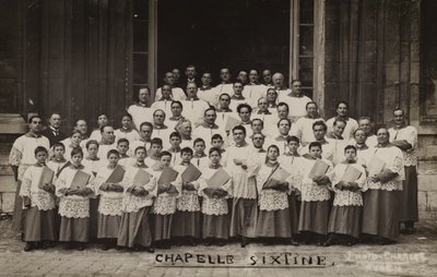 システィーナ礼拝堂合唱団 作： French Photographer