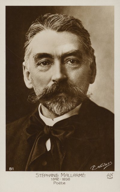 ステファン・マラルメ（1842-1898）、フランスの詩人 作： French Photographer