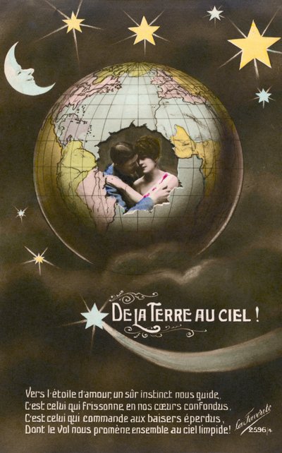 宇宙から見た地球（カラー写真 作： French Photographer