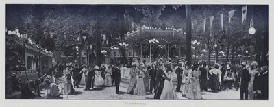 The Jardin de Paris（モノクロ写真 作： French Photographer