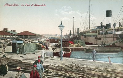 The Port, Alexandria (カラー写真) 作： French Photographer