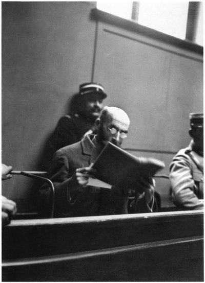 アンリデザイアーランドルの裁判（1869-1922）1921年11月20日 作： French Photographer