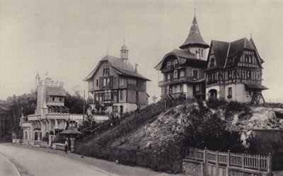 ヴィレッジスイスとサンジャン通り、ルトゥケ、1893年 作： French Photographer
