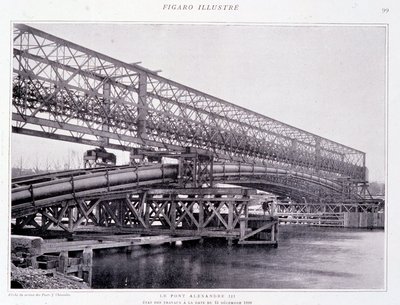 1898年12月15日までのアレキサンダー3世橋の作品 - "フィガロ・イラストレイテッド "にて 作： French Photographer