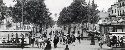 20世紀初頭のトゥールーズ（31、オート＝ガロンヌ県）の様子 作： French Photographer